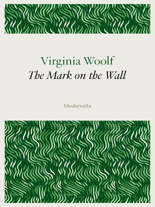 Title details for The Mark on the Wall by Virginia Woolf - Wait list